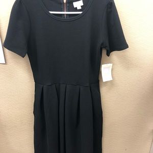 Lularoe Black Amelia NWT